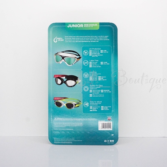 Speedo Junior (Age 6-14) Adjustable Swim Goggles 3 Pack Anti-Fog UV Protect NIB - Picture 3 of 7